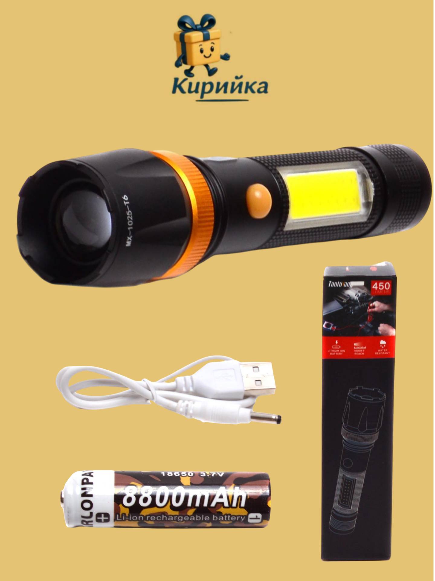 Фенер водоустойчив-47562 1br