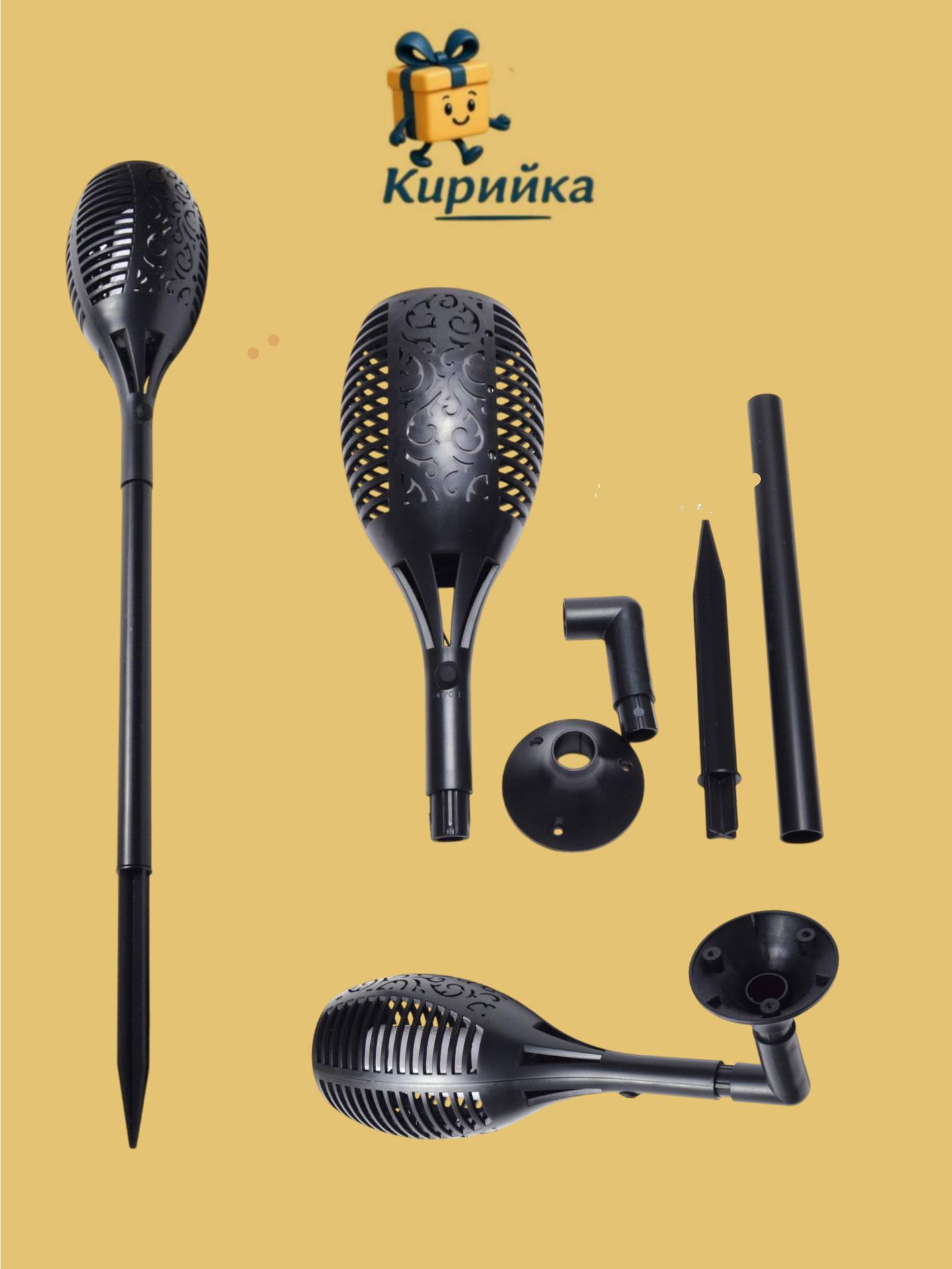 Соларна лампа за градина-19631 1br